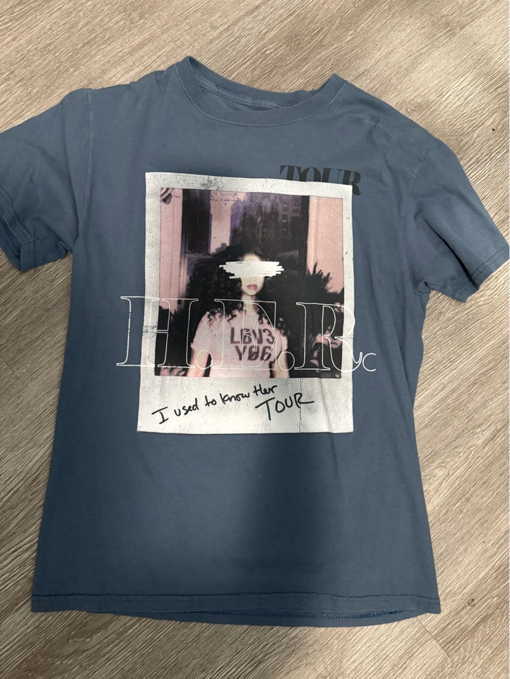 HER tour Graphic Tee - Slate Blue